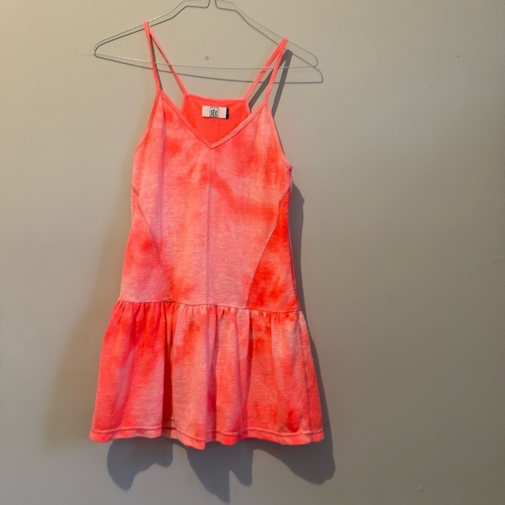 Dolce Vita Roxanne Printed Tie Dye Cutout Dress Cover Up Summer Dress- XS 1860